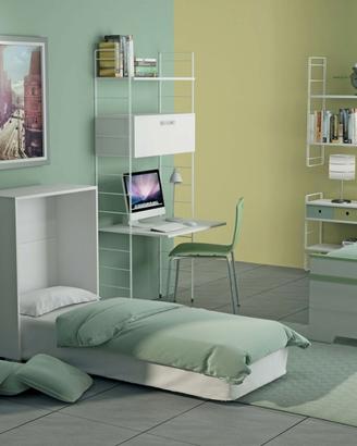 Letto a scomparsa singolo pieghevole