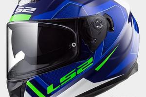 Ls2 stream evo axis ff320 integrale blu sconto 20%