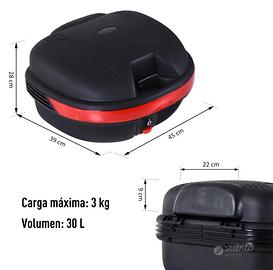 bauletto capacità 30 litri scooter e moto