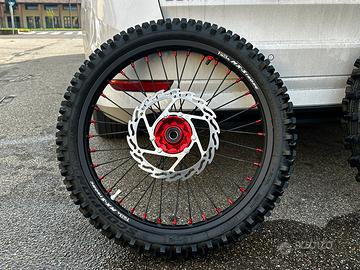 Coppia ruote/cerchi  Honda CRF 450