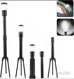 Torcia LED Lampada da campeggio Zoomabile 