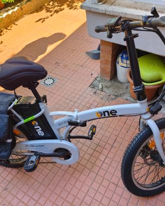 Bicicletta elettrica E-bike pieghevole TheOne Easy