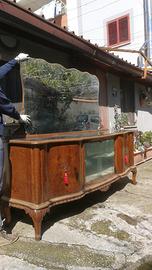 Madia epoca modernariato anni 50 con specchio