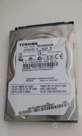 Hard disk Toshiba 500gb MK5059GSXP notebook
