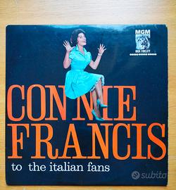 Connie Francis - To The Italian Fans LP 1a ediz 59