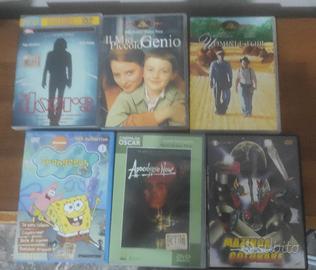 LOTTO 6 DVD ITALIANI FILM / ANIME / SPONGEBOB 