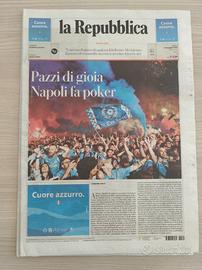 La Repubblica Napoli scudetto 2025

