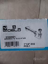 Sifone a U marca Deló.