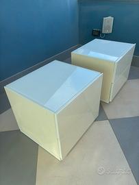 2 Comodini Calligaris bianchi