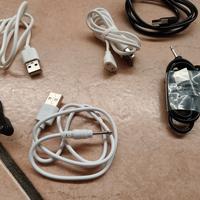 Lotto 6 cavi USB-A con connettori vari