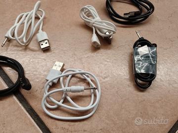 Lotto 6 cavi USB-A con connettori vari
