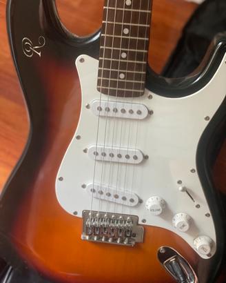 Chitarra elettrica con amplificatore