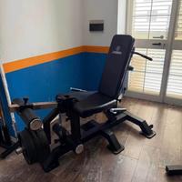 Combo leg extension - leg curl sdraiato