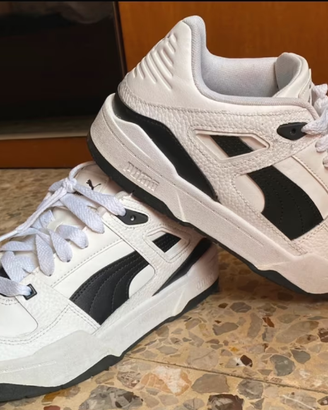 Puma Slipstream White/Black, Tg. 39, NUOVISSIME