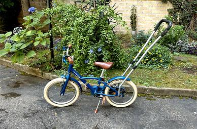 Bici bambino 4-6 anni Btwin 900 CITY azzurra 16