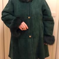 Montone scamosciato elegante taglia comoda 44/xxl