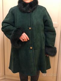 Montone scamosciato elegante taglia comoda 44/xxl