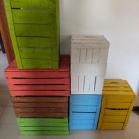 Cassette Legno Colorate