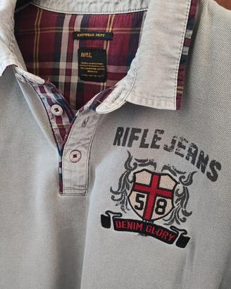 Polo manica lunga Rifle Jeans uomo