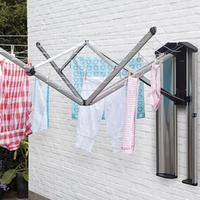 Brabantia stendibiancheria da parete con storage