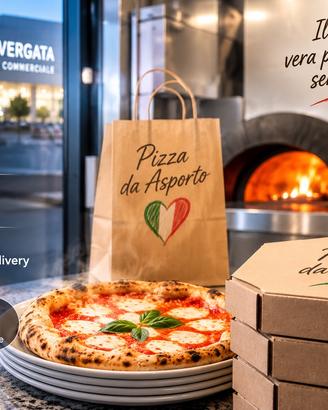 Pizzeria da asporto attrezzata – Tor Vergata