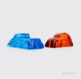 Set sculture in vetro Murano design Carlo Nason
