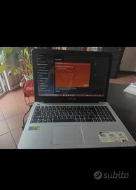 Asus Sonicmaster portatile 15" intel i7 4gb Ram 50