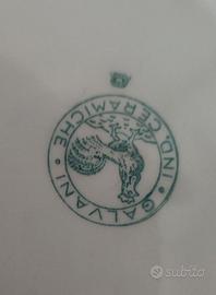 Servizio piatti Galvani Pordenone vintage