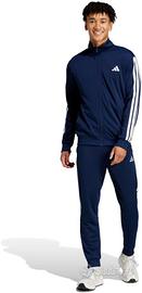Tuta Nuova Adidas Originals Acetata Taglia M Blu