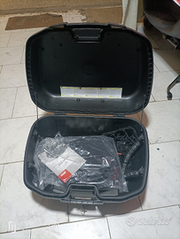 Bauletto con piastra completa per moto