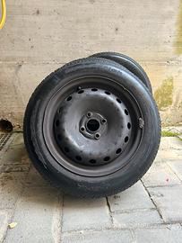 Gomme auto usate con cerchioni- prezzo trattabile