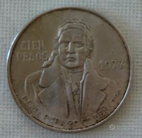 Cien  Pesos 1977, Estados Unidos Mexicano,