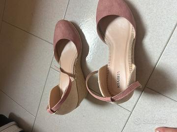 Espadillas donna con zeppa