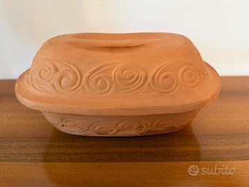 Terracotta-pentola-recipiente da forno