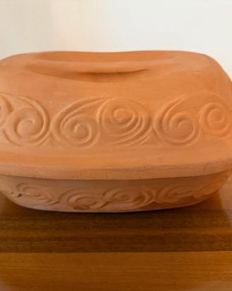 Terracotta-pentola-recipiente da forno