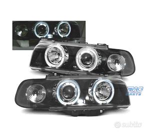 FARI BMW SERIE 7 E38 94-98 ANGEL EYES SFONDO NERO