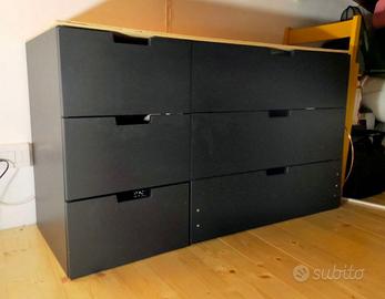 Cassettiera nordli Ikea