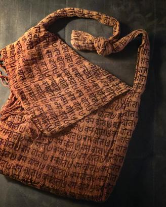 Tracolla in Cotone Mantra