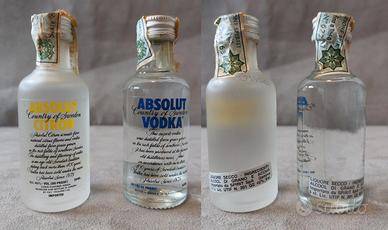 Lotto di 10 Mignon di vodka