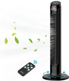 NUOVO Ventilatore a Torre Silenzioso con Telecoman