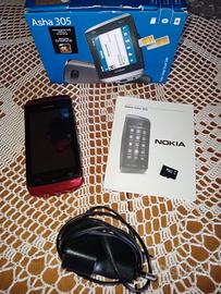 Nokia Asha 305 per collezione + scheda SD da 2GB