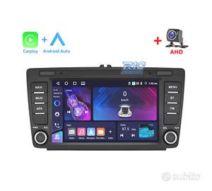 RADIO GPS ANDROID 10 PER SKODA OCTAVIA 09-13 USB T