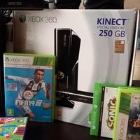Xbox 360 con Kinect Fifa e giochi originali