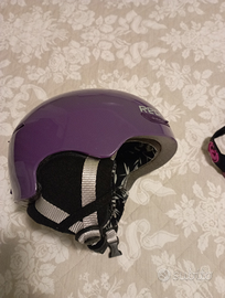 Casco + maschera da sci