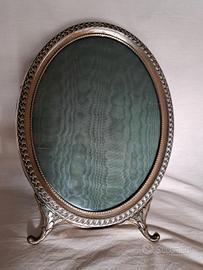 Cornice in argento artigianale anni 50