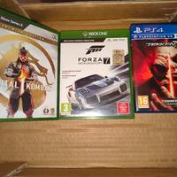 mortal Kombat 1 e forza 7 Xbox,Tekken 7 PS4 PS5 