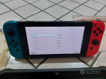 Nintendo switch completa di accessori 