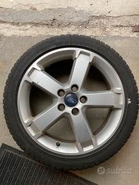 4 cerchi con gomme usare per Ford C-Max