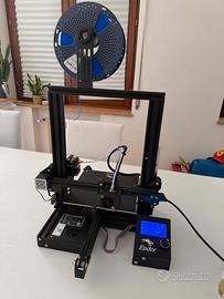 Stampante 3d Eder + filo di stampa blu