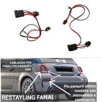 CABLAGGIO stop PIU PARAURTI FIAT 500